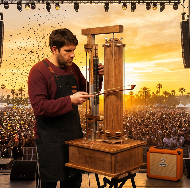 Kebab Symphony performance at music festival